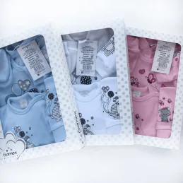 Wyprawka dla niemowlaka 5-cz róż 2