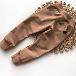 Spodnie SLIM karmelowe 2