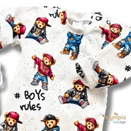 Komplet chłopięcy body i spodnie MAX 2